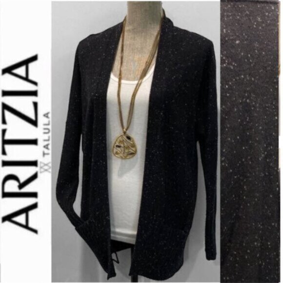 Aritzia Black Angora Wool Cardigan - Picture 2 of 15